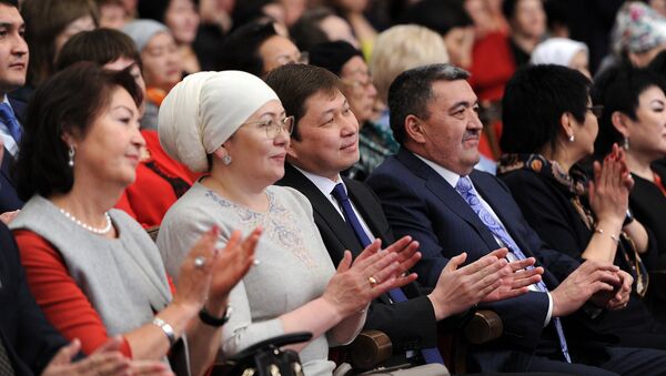 Концерт приуроченный к Международному женскому дню в Национальной филармонии - Sputnik Кыргызстан