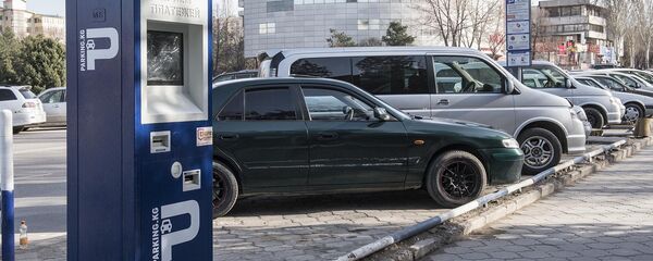 Установка паркоматов в Бишкеке - Sputnik Кыргызстан