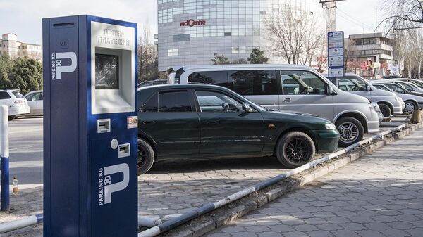 Установка паркоматов в Бишкеке - Sputnik Кыргызстан