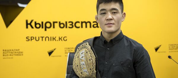 WEF Global уюмунун 22 жаштагы жаңы чемпиону Мырзамидин Пазылов - Sputnik Кыргызстан