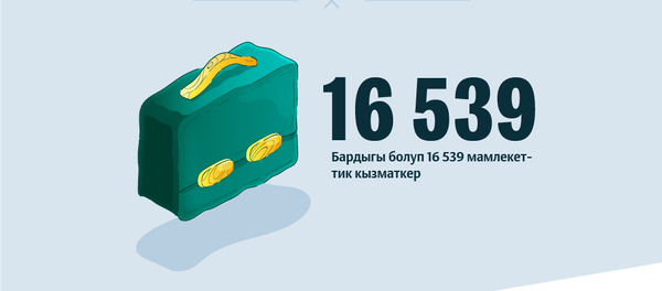 КРде мамлекеттик кызматтарда кандай адамдар иштешет - Sputnik Кыргызстан