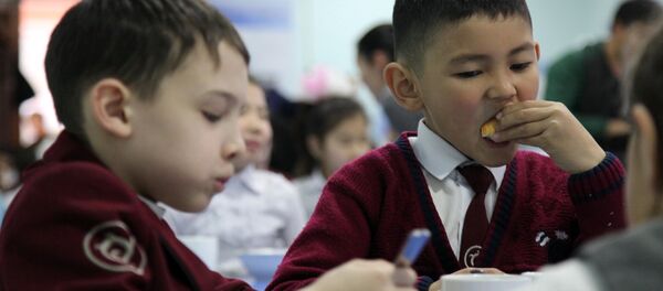 Вопрос горячего питания в Новопокровской школе №1 - Sputnik Кыргызстан