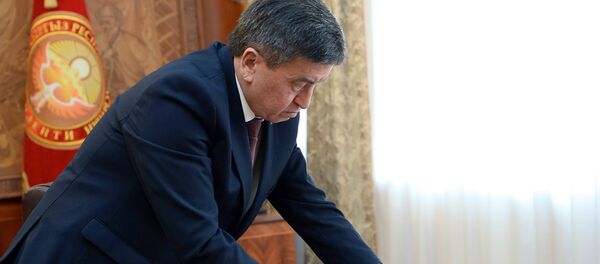 Президент Сооронбай Жээнбеков. Архив Президент Сооронбай Жээнбеков. Архив - Sputnik Кыргызстан