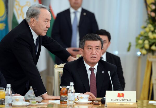 Рабочая встреча глав государств Центральной Азии в Астане - Sputnik Кыргызстан