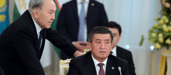 Рабочая встреча глав государств Центральной Азии в Астане - Sputnik Кыргызстан