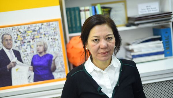 Главный специалист отдела химии министерства сельского хозяйства КР Махмида Ахмедова - Sputnik Кыргызстан
