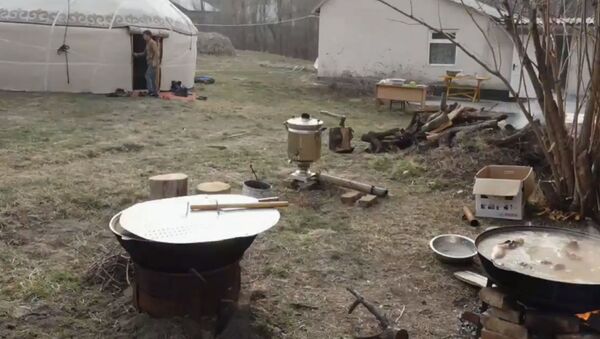 Приготовление праздничного сумолока — прямой эфир - Sputnik Кыргызстан