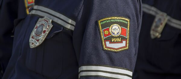 Гарнизонный развод-инструктаж столичной милиции на площади Ала-Тоо - Sputnik Кыргызстан