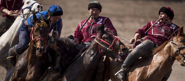 Турнир по кок-бору по случаю празднования Нооруза в Бишкеке - Sputnik Кыргызстан
