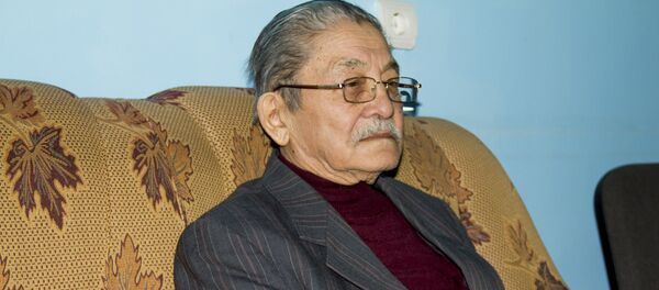 Кыргыз эл жазуучусу, сценарист, драматург Мар Байжиев. Архив - Sputnik Кыргызстан