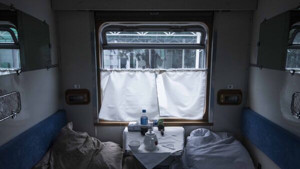 Купе поезда. Архивное фото - Sputnik Кыргызстан