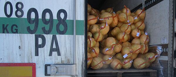 Попытки ввоза в Россию подкарантинной продукции высокого фитосанитарного риска из КР Попытки ввоза в Россию подкарантинной продукции высокого фитосанитарного риска из КР - Sputnik Кыргызстан