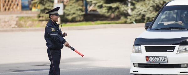 Работа ГУОБДД в Бишкеке - Sputnik Кыргызстан