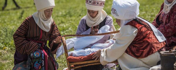 Фестиваль кочевников в ущелье Чункурчак  - Sputnik Кыргызстан