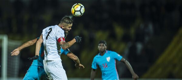 Матч Кыргызстан — Индия в рамках отбора на Чемпионат Азии — 2019 - Sputnik Кыргызстан