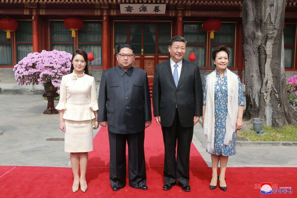Визит главы КНДР Ким Чен Ына в Китай - Sputnik Кыргызстан
