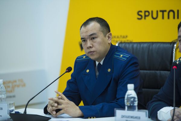 Начальник отдела внутренних расследований ГП КР Марс Абышкаев - Sputnik Кыргызстан
