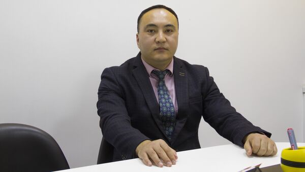Пресс-секретарь Государственной регистрационной службы Мелис Эржигитов - Sputnik Кыргызстан