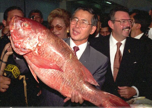 Президент Перу Альберто Фухимори - Sputnik Кыргызстан