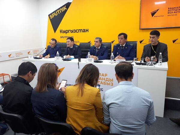 Пресс-конференция Генеральная прокуратура о борьбе с коррупцией в правоохранительных органах - Sputnik Кыргызстан