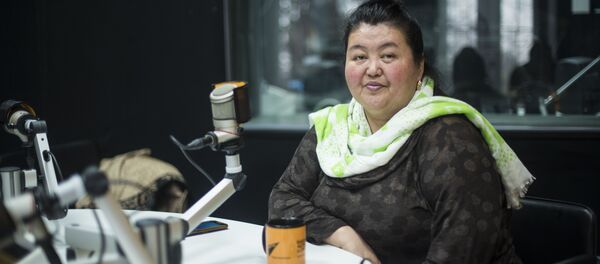 Учительница русского языка Дамира Жумабаева Учительница русского языка Дамира Жумабаева - Sputnik Кыргызстан