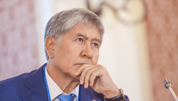 Кыргызстандын мурунку президенти Алмазбек Атамбаев. Архив - Sputnik Кыргызстан