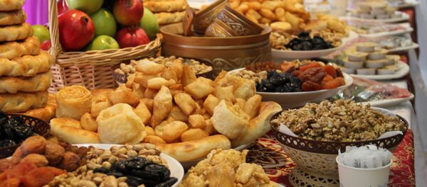 Выставка продуктов изготовленных в Кыргызстане в Москве - Sputnik Кыргызстан