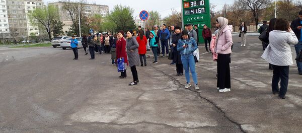 Забастовка водителей маршруток в Бишкеке - Sputnik Кыргызстан