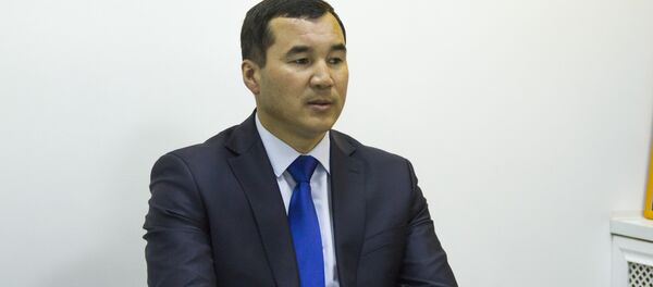Ош облусуна жетекчи болуп дайындалган Узарбек Жылкыбаев. Архив - Sputnik Кыргызстан