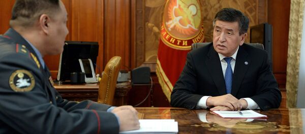 Президент КР Сооронбай Жээнбеков принял министра Улана Исраилова - Sputnik Кыргызстан