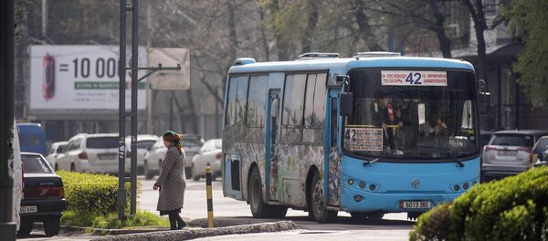 Забастовка водителей маршруток в Бишкеке - Sputnik Кыргызстан