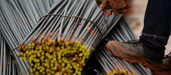 Строительная площадка в Маниле - Sputnik Кыргызстан