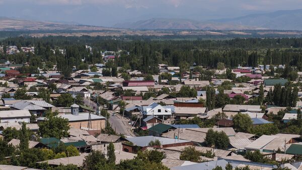 Вид на город Джалал-Абад. Архивное фото - Sputnik Кыргызстан