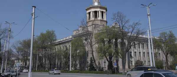 Бишкектеги Кыргызстан Эл аралык университети. Архив - Sputnik Кыргызстан