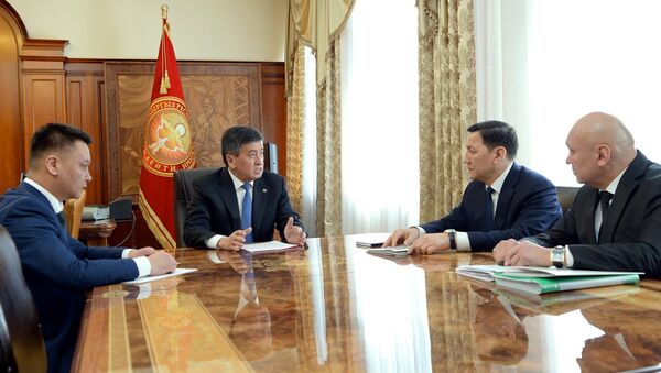 Президент Кыргызской Республики Сооронбай Жээнбеков принял Абдиля Сегизбаева и Сагынбека Исмаилова - Sputnik Кыргызстан