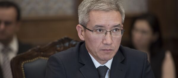 Председатель правления Российско-Кыргызского фонда развития Эркин Асрандиев. Архивное фото - Sputnik Кыргызстан