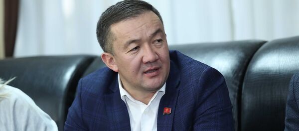 Глава парламентской фракции Республика — Ата-Журт Жыргалбек Турускулов. Архивное фото - Sputnik Кыргызстан