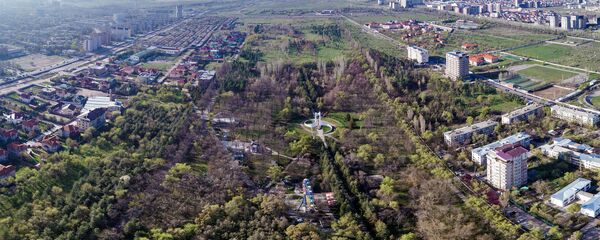 Ата түрк паркынын көрүнүшү. Архив - Sputnik Кыргызстан