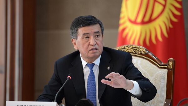 Архивное фото президента Кыргызской Республики Сооронбая Жээнбекова - Sputnik Кыргызстан
