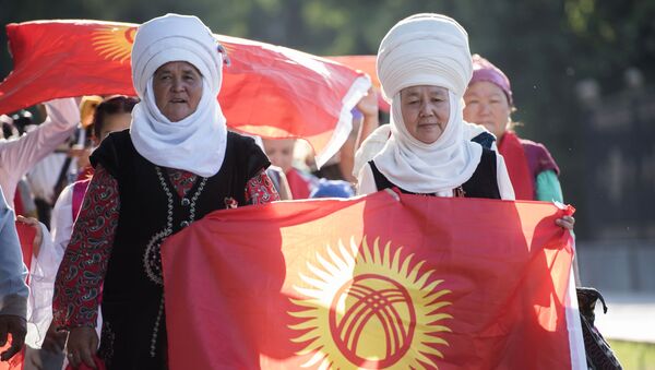 Оймо фестивалынын катышуучулары. Архив - Sputnik Кыргызстан