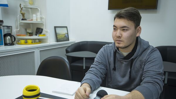 Студент Дастан Чаканбаев - Sputnik Кыргызстан