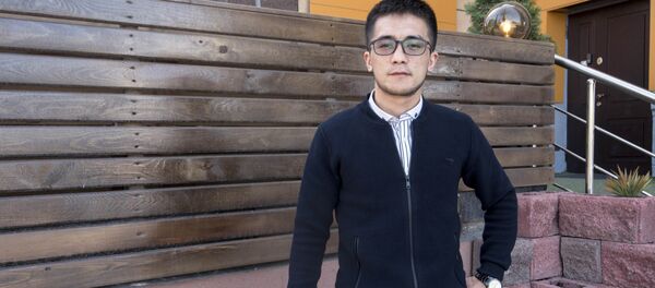 Кикбоксинг боюнча дүйнө чемпиону  Улан Касымбеков - Sputnik Кыргызстан