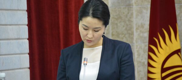 Экс-генеральный прокурор Индира Джолдубаева - Sputnik Кыргызстан