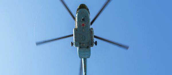 Вертолет ВВС России Ми-8МТ. Архивное фото - Sputnik Кыргызстан