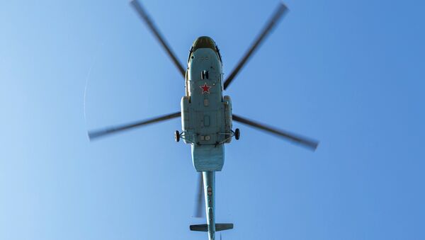Вертолет ВВС России Ми-8МТ. Архивное фото - Sputnik Кыргызстан