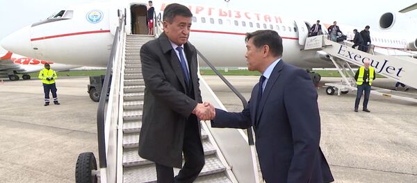 Сүрү күчтүү лайнер, бүркөлгөн күн. Жээнбековду Бельгия кантип тосуп алды - Sputnik Кыргызстан