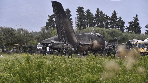 Крушение военного самолета на севере Алжира - Sputnik Кыргызстан