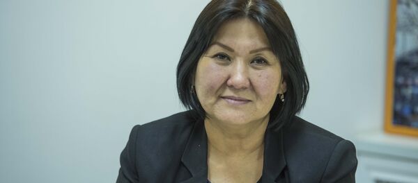 Заместитель министра образования Надира Жусупбекова во время интервью корреспонденту Sputnik Кыргызстан - Sputnik Кыргызстан