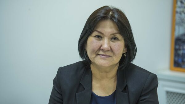 Билим берүү жана илим министринин орун басары Надира Жусупбекова. Архив - Sputnik Кыргызстан
