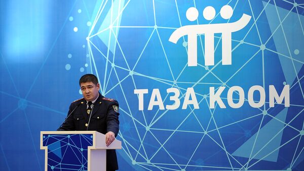 Начальник Главного управления по обеспечению безопасности дорожного движения МВД Канат Джумагазиев - Sputnik Кыргызстан